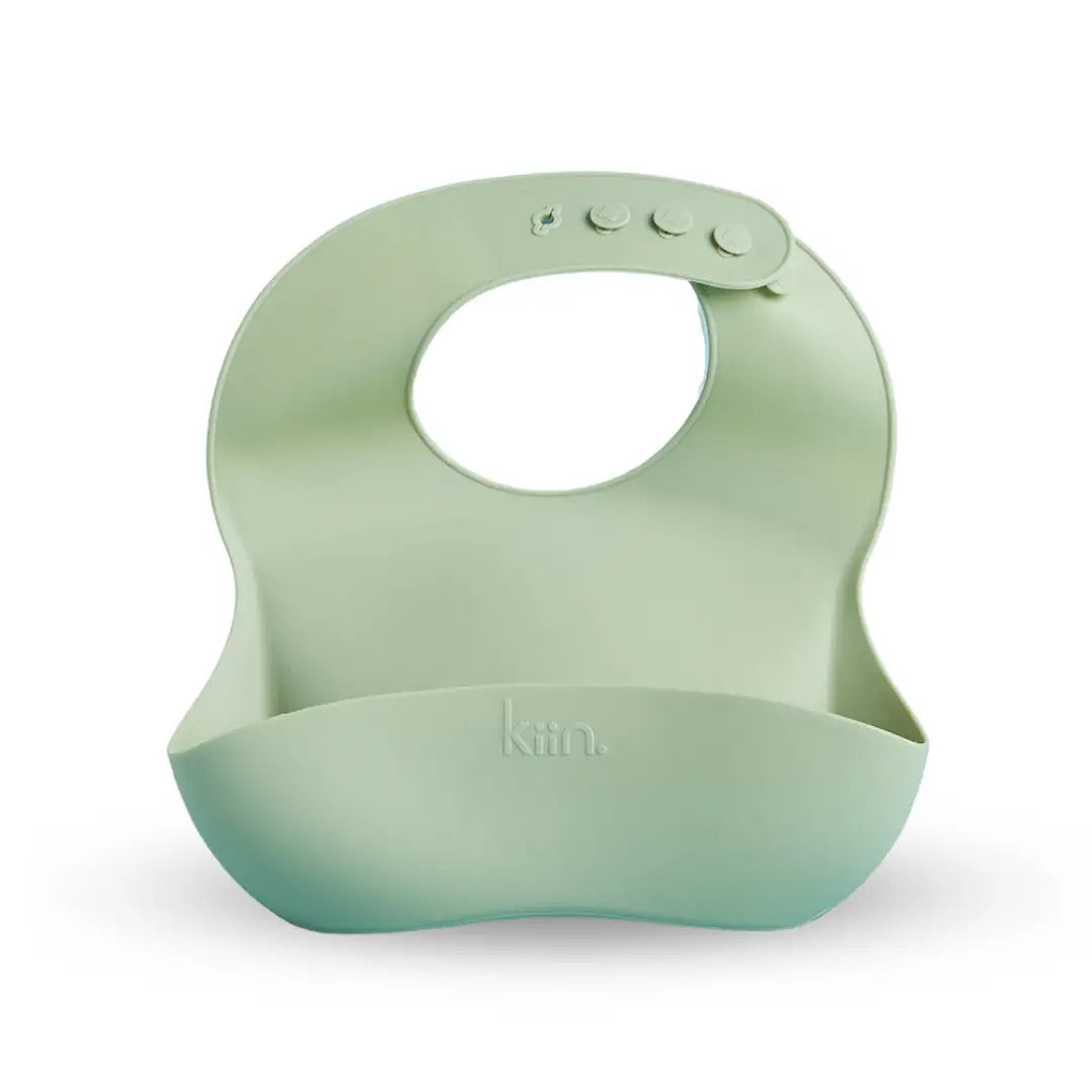 Silicone Bib - Sage