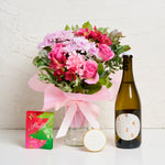 Cheers Gift Bundle & Flowers