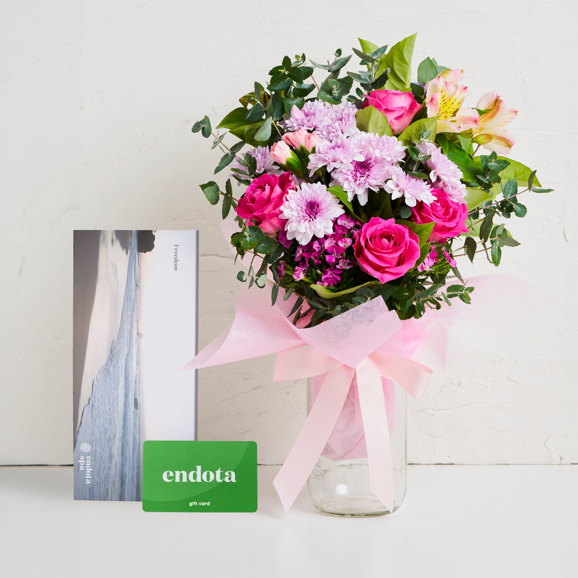 Spa Voucher & Flowers